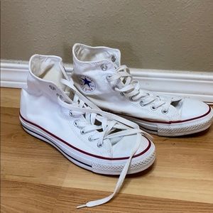 White High Top Converse